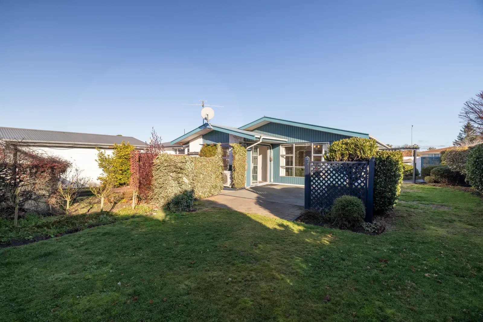 Exterior of a real M&L-managed Christchurch accommodation asset